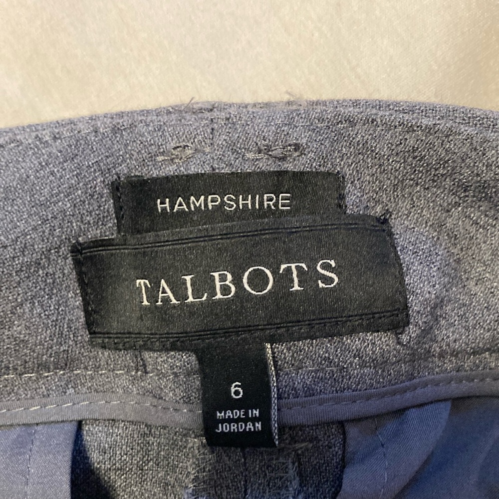 Talbots Hampton ankle length pants